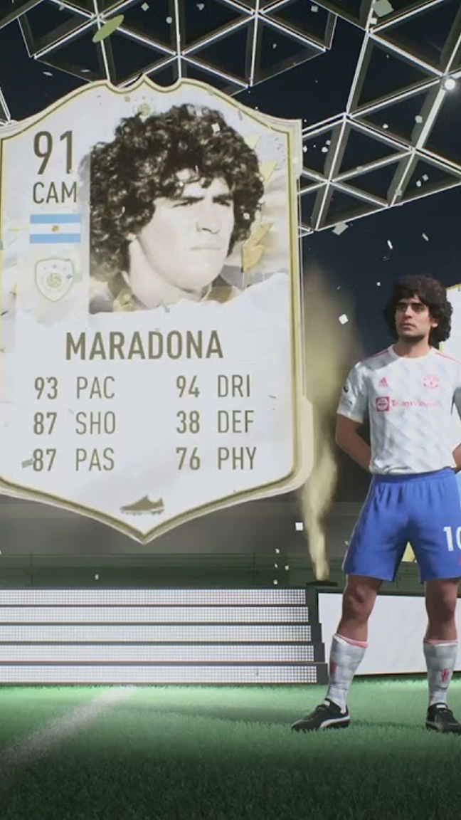 Morte de Maradona gera inflação em cartas de FIFA 21